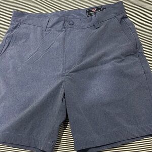 Vineyard Vines Shorts, Performance, 33, Blue, Stretch